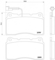 Комплект тормозных колодок HELLA PAGID 8DB 355 014-731