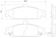 Комплект тормозных колодок HELLA PAGID 8DB 355 020-911