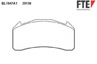 Комплект тормозных колодок FTE BL1947A1