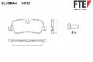 Комплект тормозных колодок FTE BL2009A4