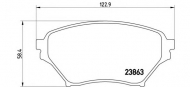 Комплект тормозных колодок BREMBO P 49 029