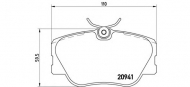 Комплект тормозных колодок BREMBO P 50 008