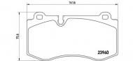Комплект тормозных колодок BREMBO P 50 074