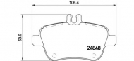 Комплект тормозных колодок BREMBO P 50 091
