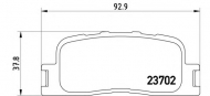 Комплект тормозных колодок BREMBO P 83 088