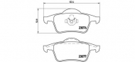 Комплект тормозных колодок BREMBO P 86 014