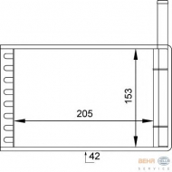 Теплообменник HELLA 8FH 351 313-111