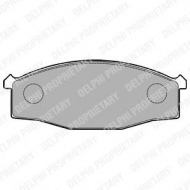 Комплект тормозных колодок DELPHI LP1146