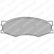 Комплект тормозных колодок DELPHI LP358