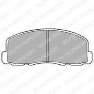 Комплект тормозных колодок DELPHI LP458