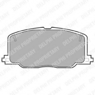 Комплект тормозных колодок DELPHI LP613