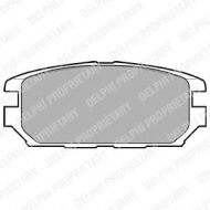 Комплект тормозных колодок DELPHI LP921