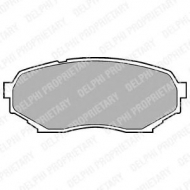 Комплект тормозных колодок DELPHI LP934