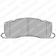 Комплект тормозных колодок DELPHI LP943