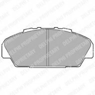 Комплект тормозных колодок DELPHI LP949