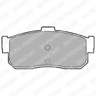 Комплект тормозных колодок DELPHI LP971