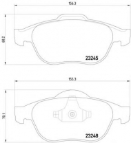 Комплект тормозных колодок HELLA 8DB 355 009-111