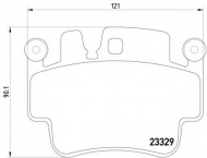 Комплект тормозных колодок HELLA 8DB 355 009-281