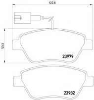 Комплект тормозных колодок HELLA 8DB 355 012-841