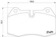 Комплект тормозных колодок HELLA 8DB 355 018-211