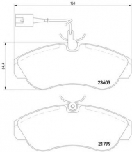 Комплект тормозных колодок HELLA 8DB 355 018-791