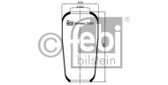 Баллон пневматической рессоры FEBI BILSTEIN 20883