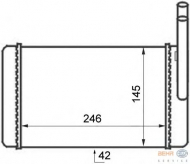 Теплообменник BEHR HELLA SERVICE 8FH 351 024-311