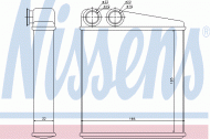 Теплообменник NISSENS 72206