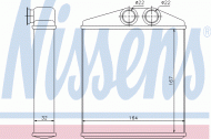 Теплообменник NISSENS 72661