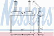 Теплообменник NISSENS 72648