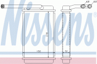 Теплообменник NISSENS 71757