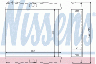 Теплообменник NISSENS 73379