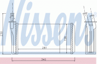 Теплообменник NISSENS 70016