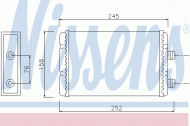 Теплообменник NISSENS 71451
