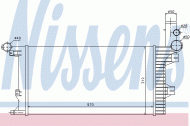 Теплообменник NISSENS 67172