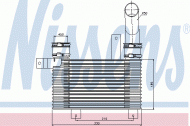 Теплообменник NISSENS 96649