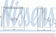 Испаритель NISSENS 92234