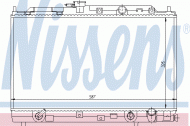 Теплообменник NISSENS 63303