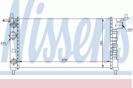 Теплообменник NISSENS 63284