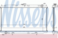 Теплообменник NISSENS 62927A