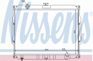Теплообменник NISSENS 67046