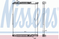 Теплообменник NISSENS 627910
