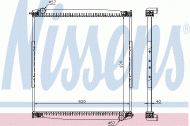 Теплообменник NISSENS 67282