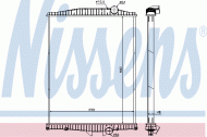 Теплообменник NISSENS 654630