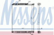 Теплообменник NISSENS 671650