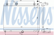 Теплообменник NISSENS 636009