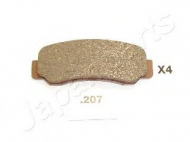 Комплект тормозных колодок JAPANPARTS PP-207AF