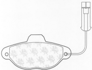 Комплект тормозных колодок QH Benelux BP799