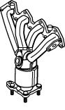 Катализатор WALKER 20639