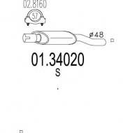 Амортизатор MTS 01.34020